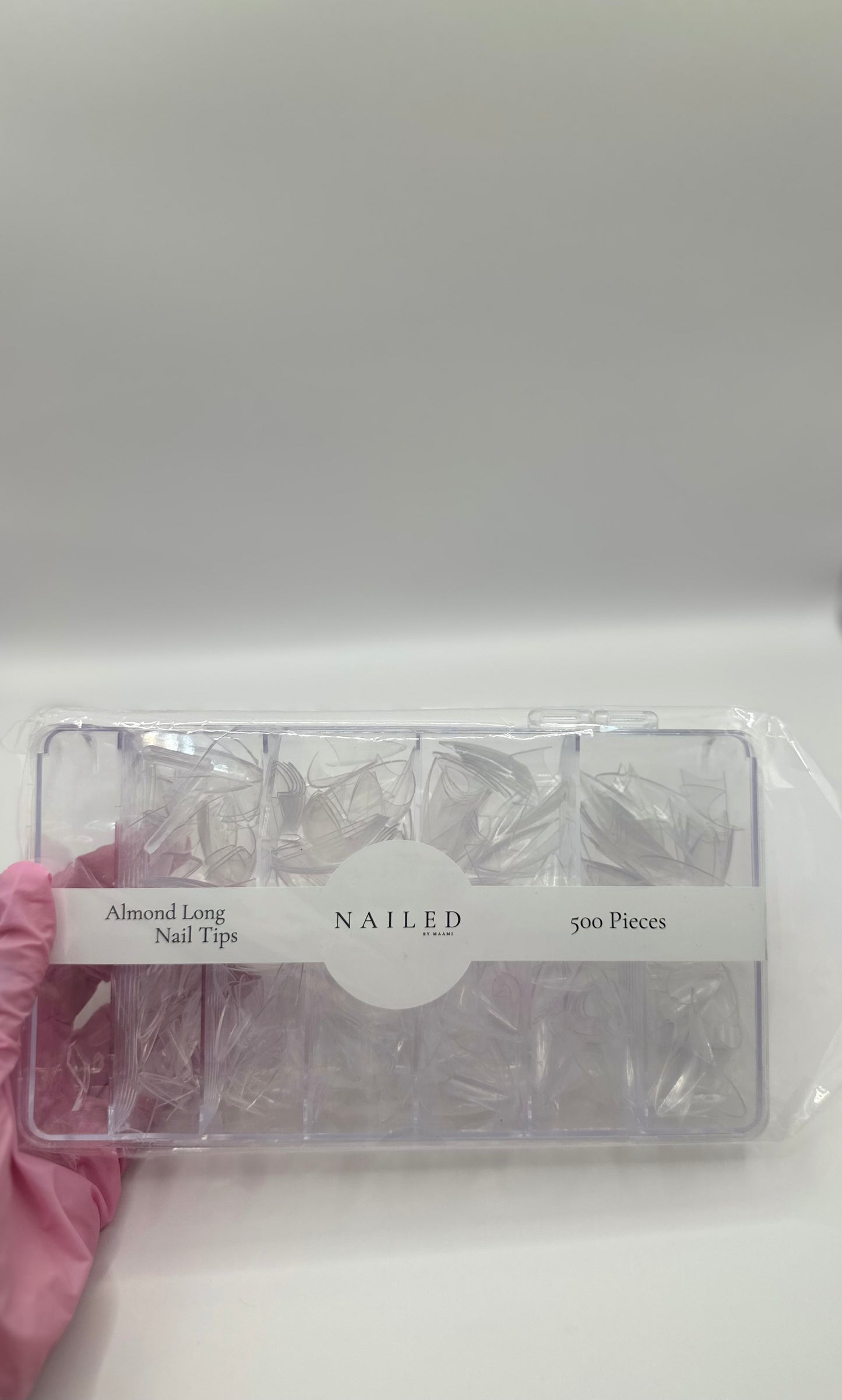 ALMOND LONG NAIL TIPS