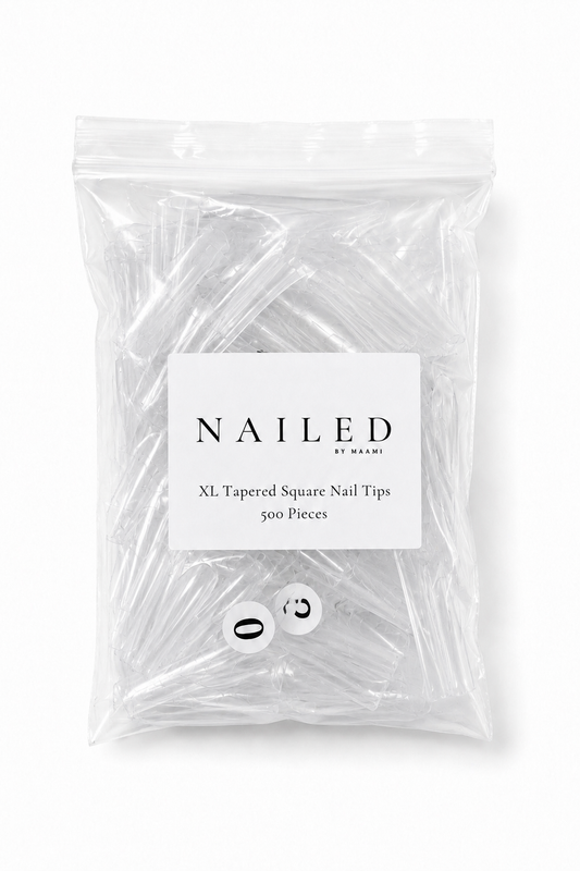 XL TAPERED SQUARE NAIL TIPS (bags)
