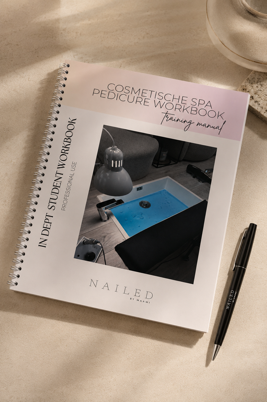 COSMETISCHE SPA PEDICURE NAIL STUDENT WORKBOOK